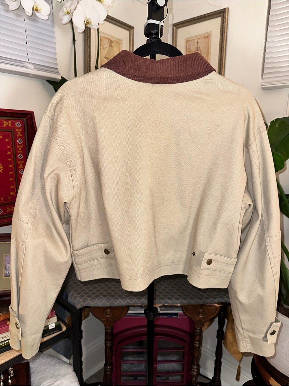 Zara Cropped Barn Jacket - Picture 2 of 7